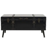 vidaXL Salontafel 102x51x48 cm MDF en staal