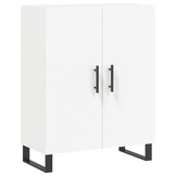 Dressoir bewerkt hout wit - 69,5x34x90 cm - 52% Korting