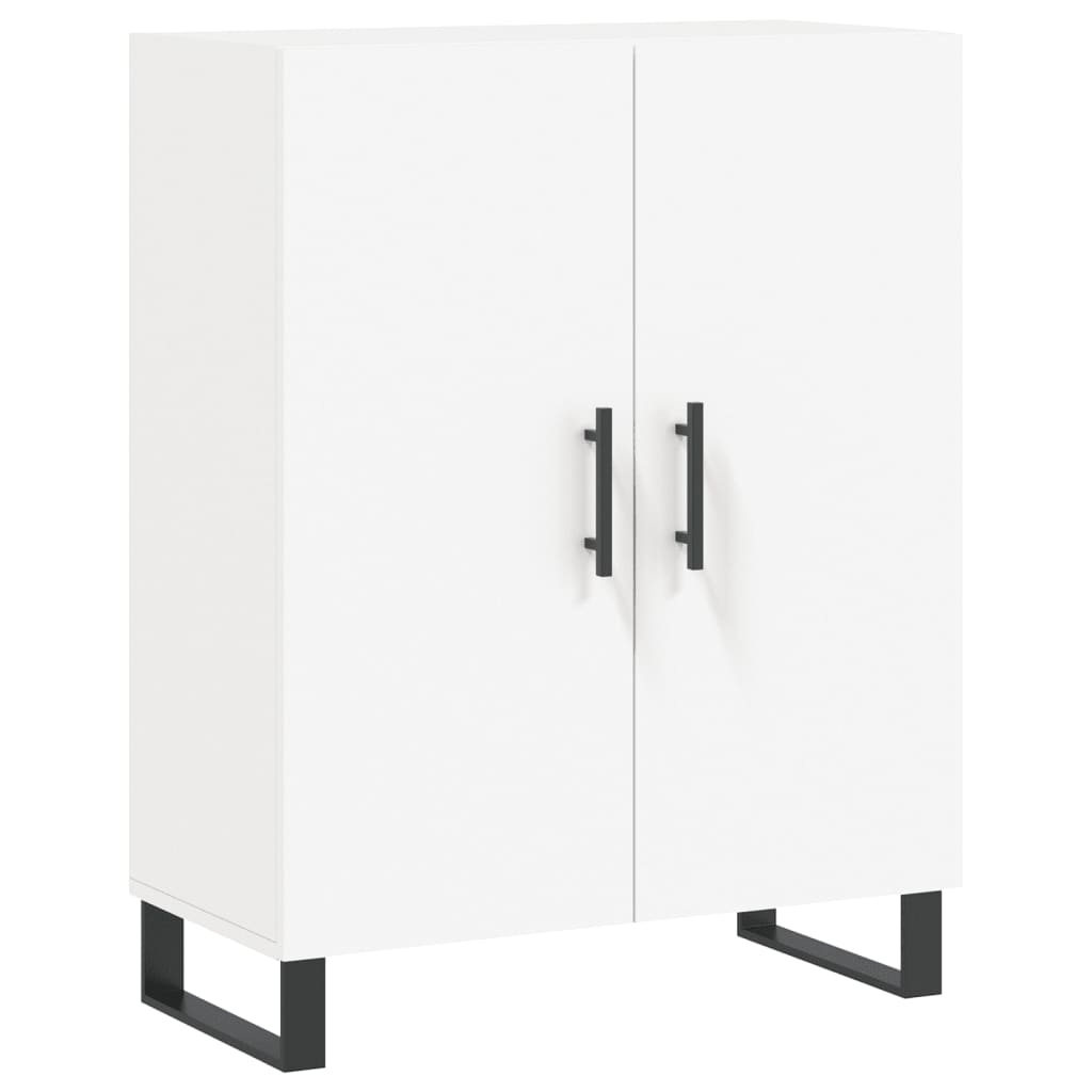 Dressoir bewerkt hout wit - 69,5x34x90 cm - 52% Korting