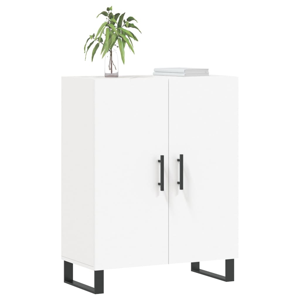 Dressoir bewerkt hout wit - 69,5x34x90 cm - 52% Korting
