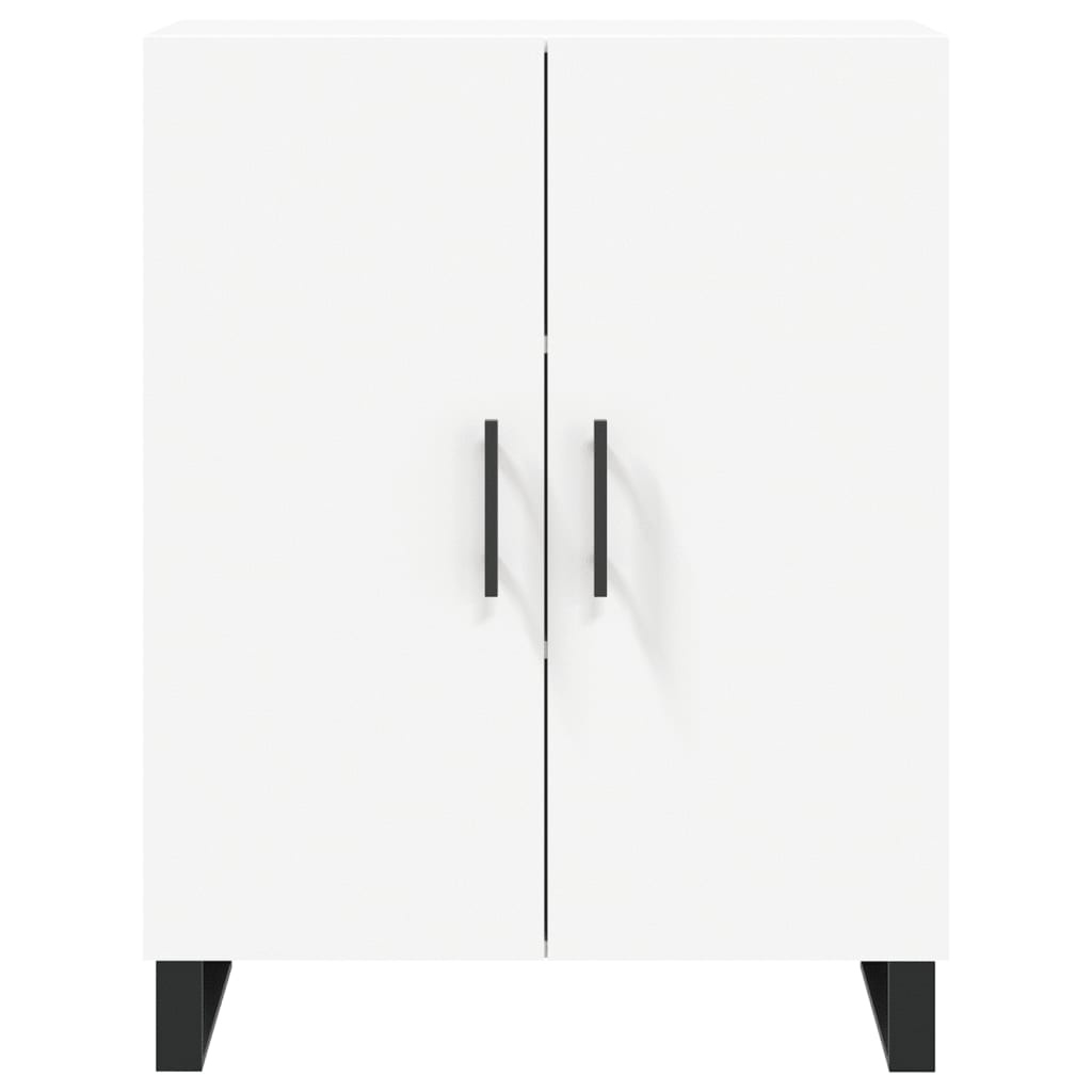 Dressoir bewerkt hout wit - 69,5x34x90 cm - 52% Korting