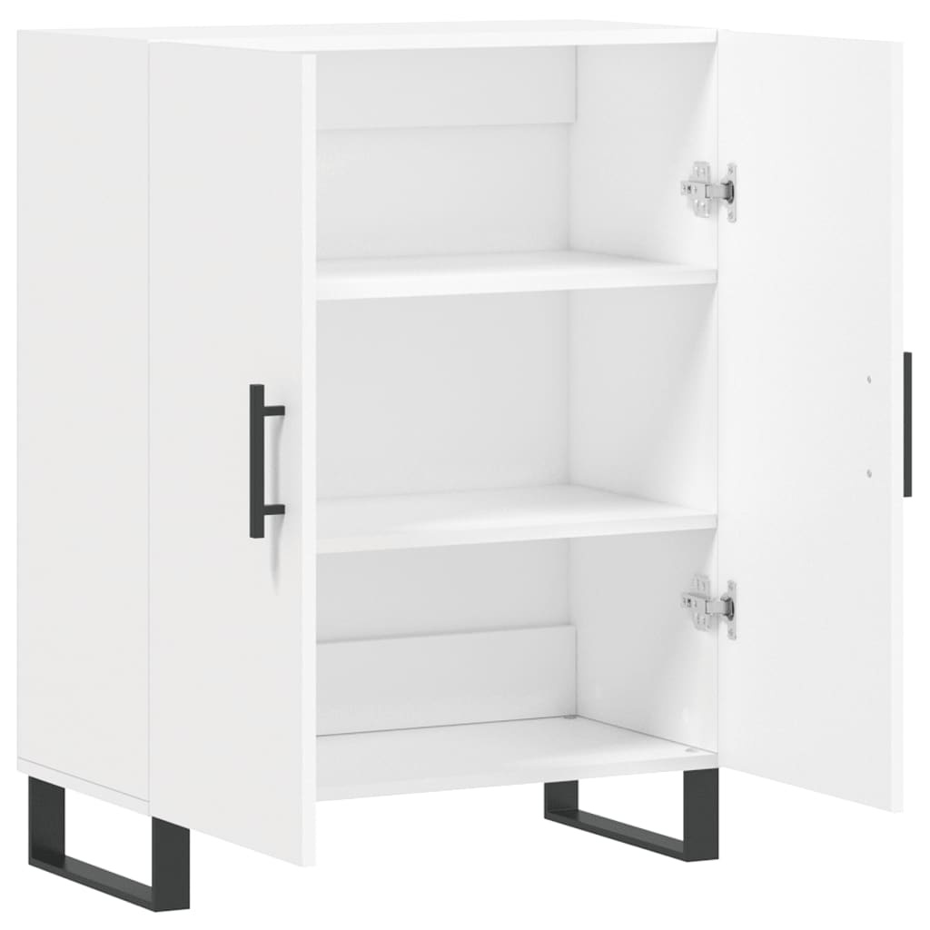 Dressoir bewerkt hout wit - 69,5x34x90 cm - 52% Korting