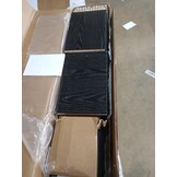 vidaXL Boekenkast 40x24x102 cm bewerkt hout zwart eikenkleurig