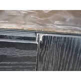 vidaXL Boekenkast 40x24x102 cm bewerkt hout zwart eikenkleurig