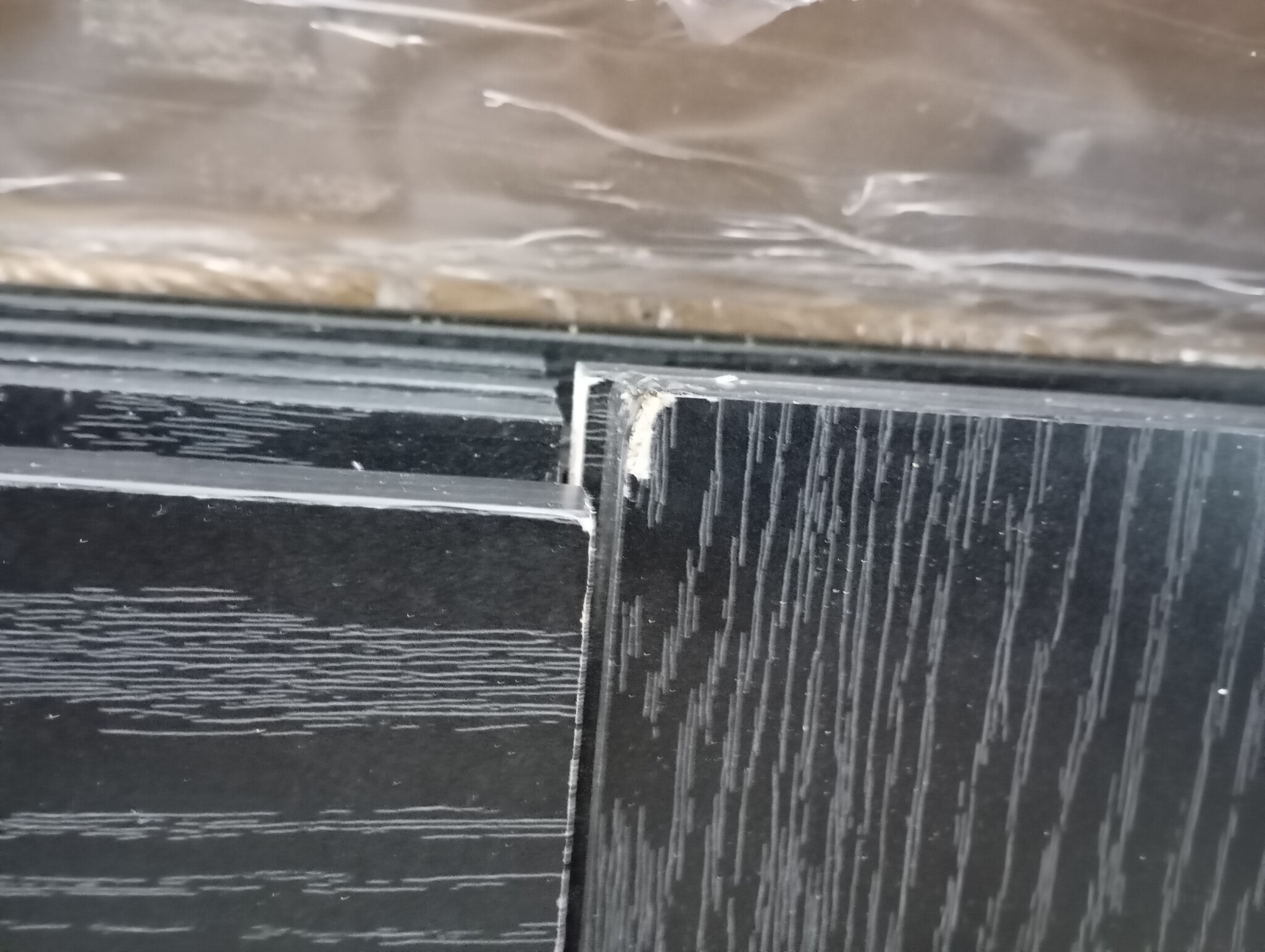 vidaXL Boekenkast 40x24x102 cm bewerkt hout zwart eikenkleurig