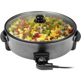 Elektrische Hapjespan 40cm 1500W - 63% Korting | Camping Geschikt