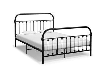 Stalen Bedframe Zwart 120x200 cm - 52% Korting