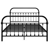 Stalen Bedframe Zwart 120x200 cm - 52% Korting