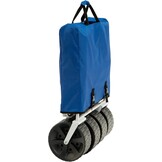 MacSports WTCB-100 Mac Sports-Beach Wagon, Staal, Blauw/Wit met Logo