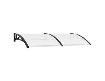 vidaXL Deurluifel 200x100 cm PC zwart