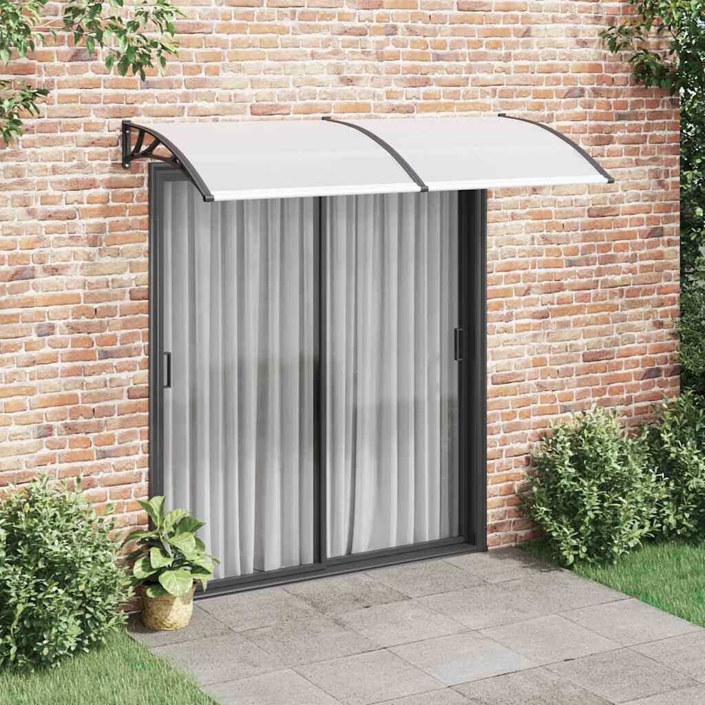 vidaXL Deurluifel 200x100 cm PC zwart