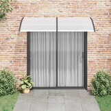vidaXL Deurluifel 200x100 cm PC zwart