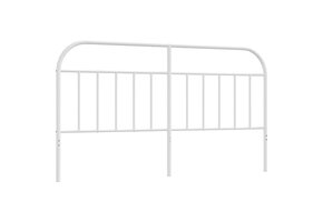 VidaXL Hoofdbord Metaal Wit 180 cm - 45% Korting!