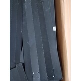 vidaXL Plantenbak 120x40x80 cm koudgewalst staal zwart