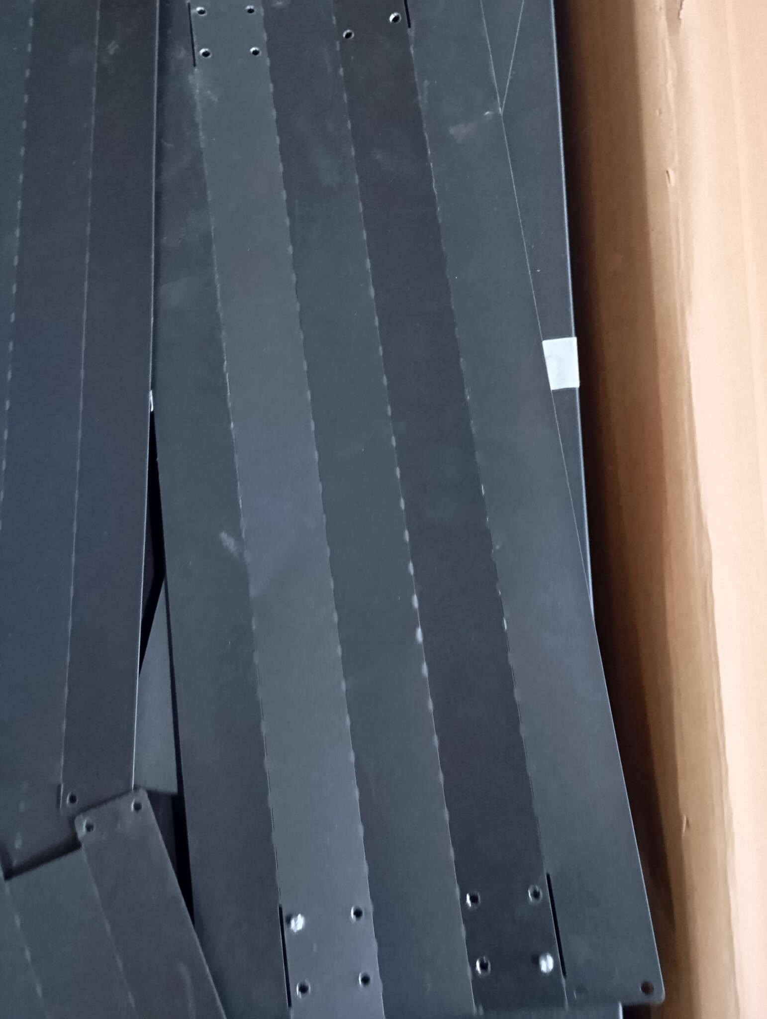 vidaXL Plantenbak 120x40x80 cm koudgewalst staal zwart