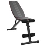 vidaXL Gewichtbank Zwart 131 x 41 x 110 cm Staal