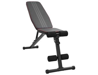 vidaXL Gewichtbank Zwart 131 x 41 x 110 cm Staal