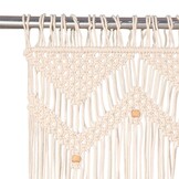 VidaXL Macramé Gordijn 140x240cm Katoen | -40% Korting!