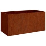 vidaXL Cortenstaal Plantenbak (62x40x39 cm) - Nu 29% Korting!