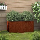 vidaXL Cortenstaal Plantenbak (62x40x39 cm) - Nu 29% Korting!