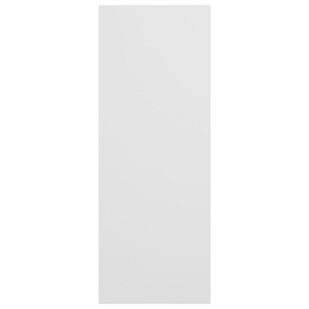 vidaXL Wandtafel 78x30x80cm Bewerkt Hout Wit (57% Korting)