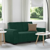 VidaXL Tweezitsbank Donkergroen Fluweel - 35% Korting!