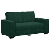 VidaXL Tweezitsbank Donkergroen Fluweel - 35% Korting!