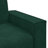 VidaXL Tweezitsbank Donkergroen Fluweel - 35% Korting!