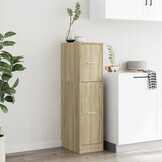 vidaXL Apothekerskast Sonoma Eiken - 34% Korting