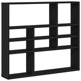 VidaXL Wandschap Zwart Eiken 90x16x78 cm - 33% Korting