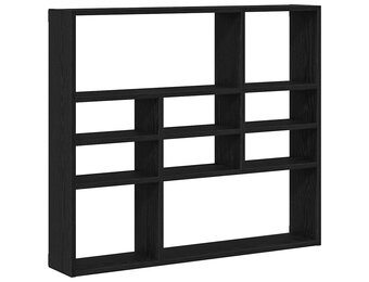 VidaXL Wandschap Zwart Eiken 90x16x78 cm - 33% Korting