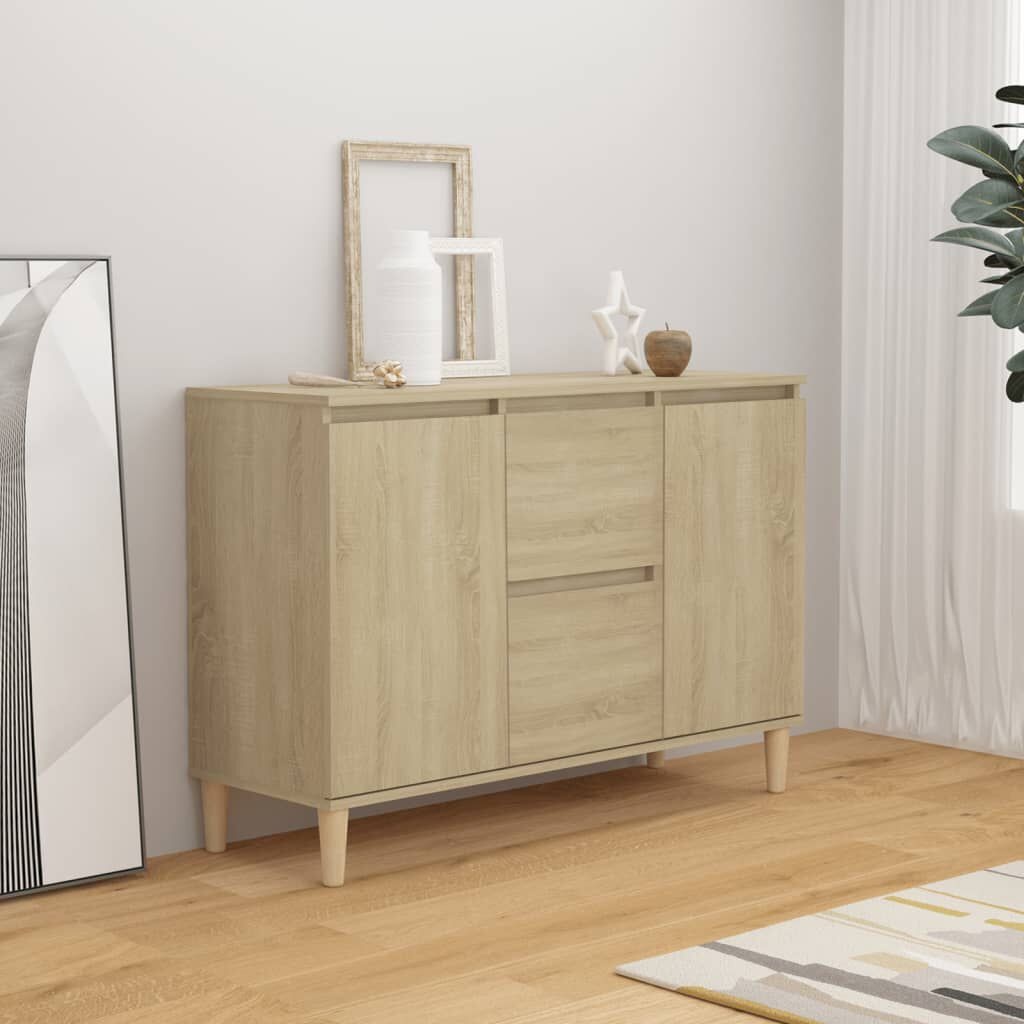 Dressoir Sonoma Eiken - 101x35x70 cm - 34% Korting!