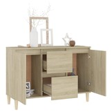 Dressoir Sonoma Eiken - 101x35x70 cm - 34% Korting!