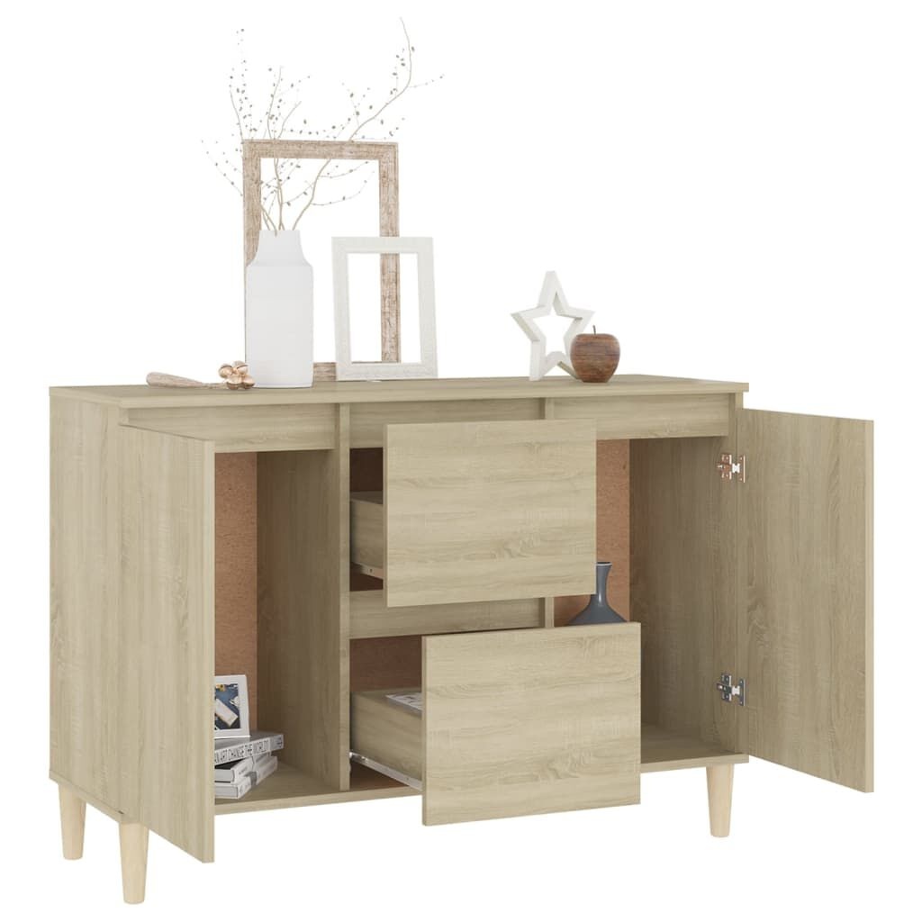 Dressoir Sonoma Eiken - 101x35x70 cm - 34% Korting!