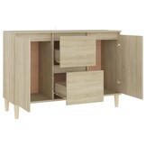 Dressoir Sonoma Eiken - 101x35x70 cm - 34% Korting!