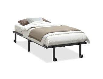 Opvouwbaar Bedframe Staal Zwart 90x190cm - 34% Korting!