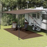 vidaXL Tenttapijt Bruin 250x550 cm - 33% Korting!