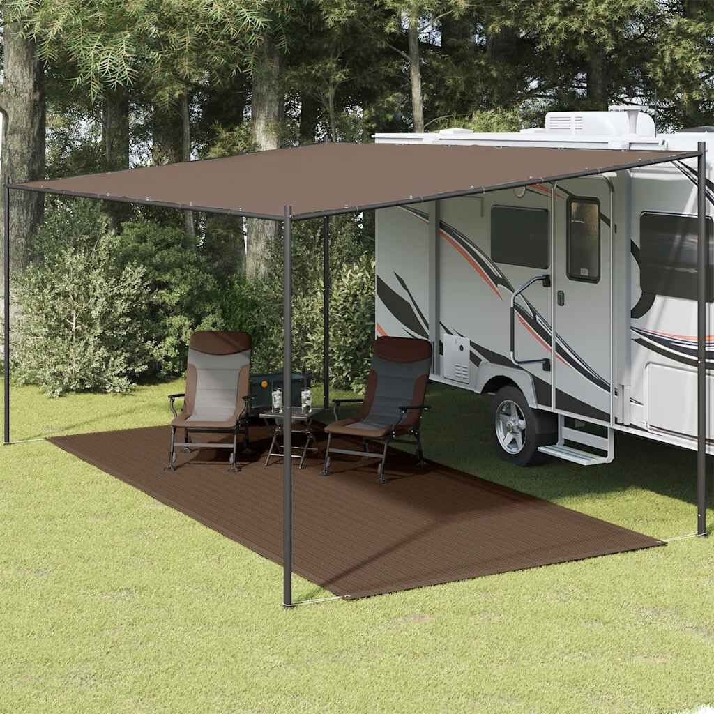 vidaXL Tenttapijt Bruin 250x550 cm - 33% Korting!