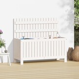 VidaXL Tuinbox Grenenhout Wit - 35% Korting!