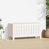 VidaXL Tuinbox Grenenhout Wit - 35% Korting!