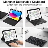 Keyboard Case met Duits Toetsenbord voor iPad 10e Gen (75% Korting)