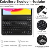 Keyboard Case Afneembaar Duits QWERTZ Bluetooth Zwart - iPad 10e Gen - 75% Korting