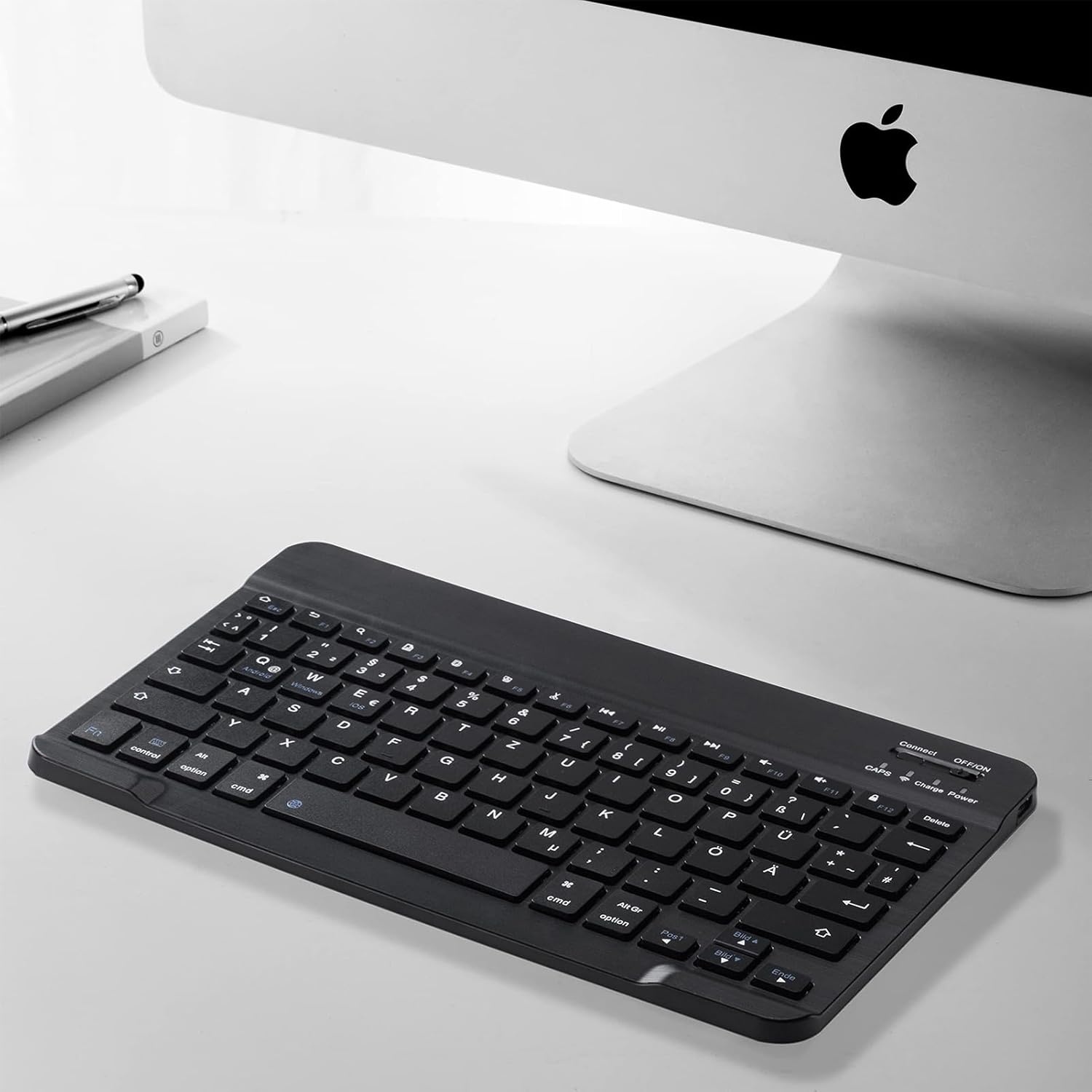Keyboard Case Afneembaar Duits QWERTZ Bluetooth Zwart - iPad 10e Gen - 75% Korting