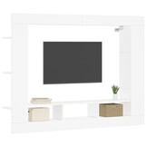 VidaXL TV-meubel 152cm Wit - 34% Korting!