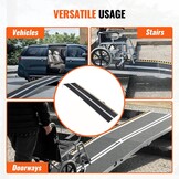 Rolstoeloprijplaat Aluminium 305 cm - 35% Korting!