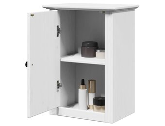 vidaXL Badkamerwandkast BODO (44x30x60 cm) Wit - 53% Korting!