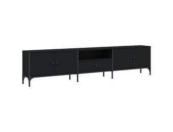 vidaXL TV-meubel Zwart 200cm - 34% Korting!