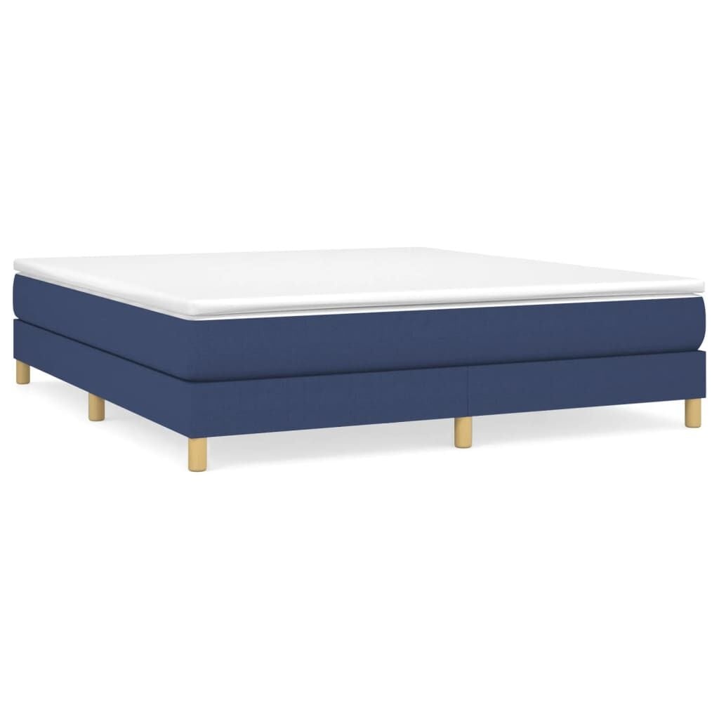 vidaXL Bedframe Blauw Stof 180x200 cm - 59% Korting!