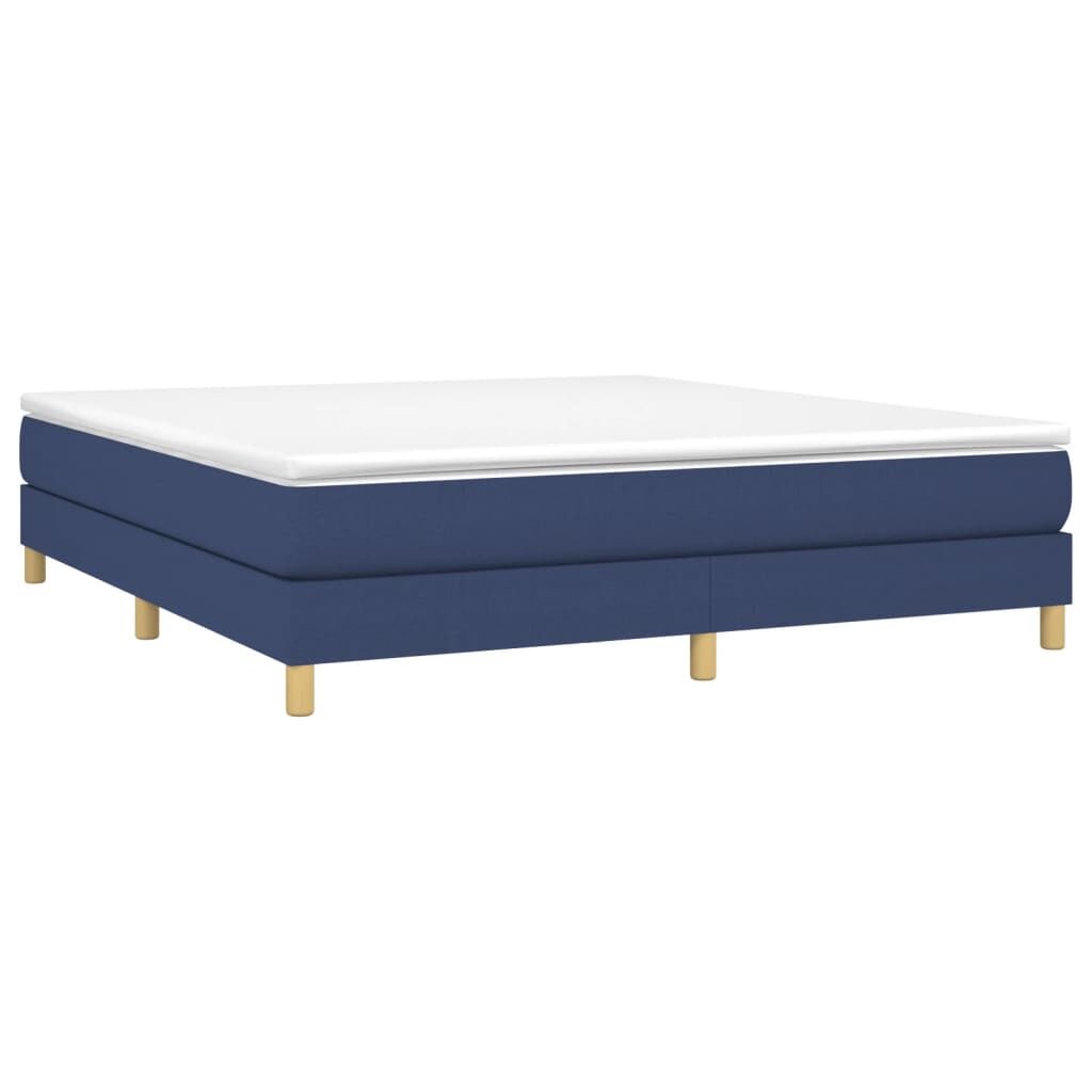 vidaXL Bedframe Blauw Stof 180x200 cm - 59% Korting!