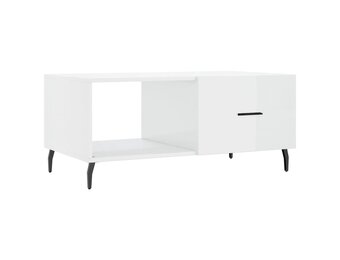 VidaXL Salontafel Wit Hoogglans (57% Korting)